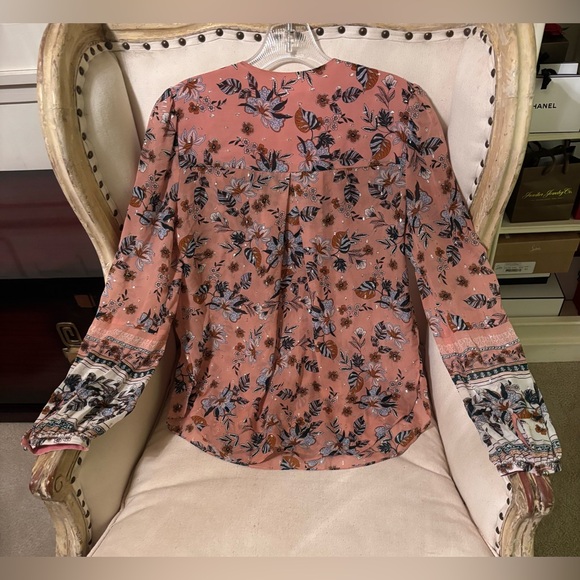 Veronica Beard long sleeve silk blouse - Picture 13 of 13